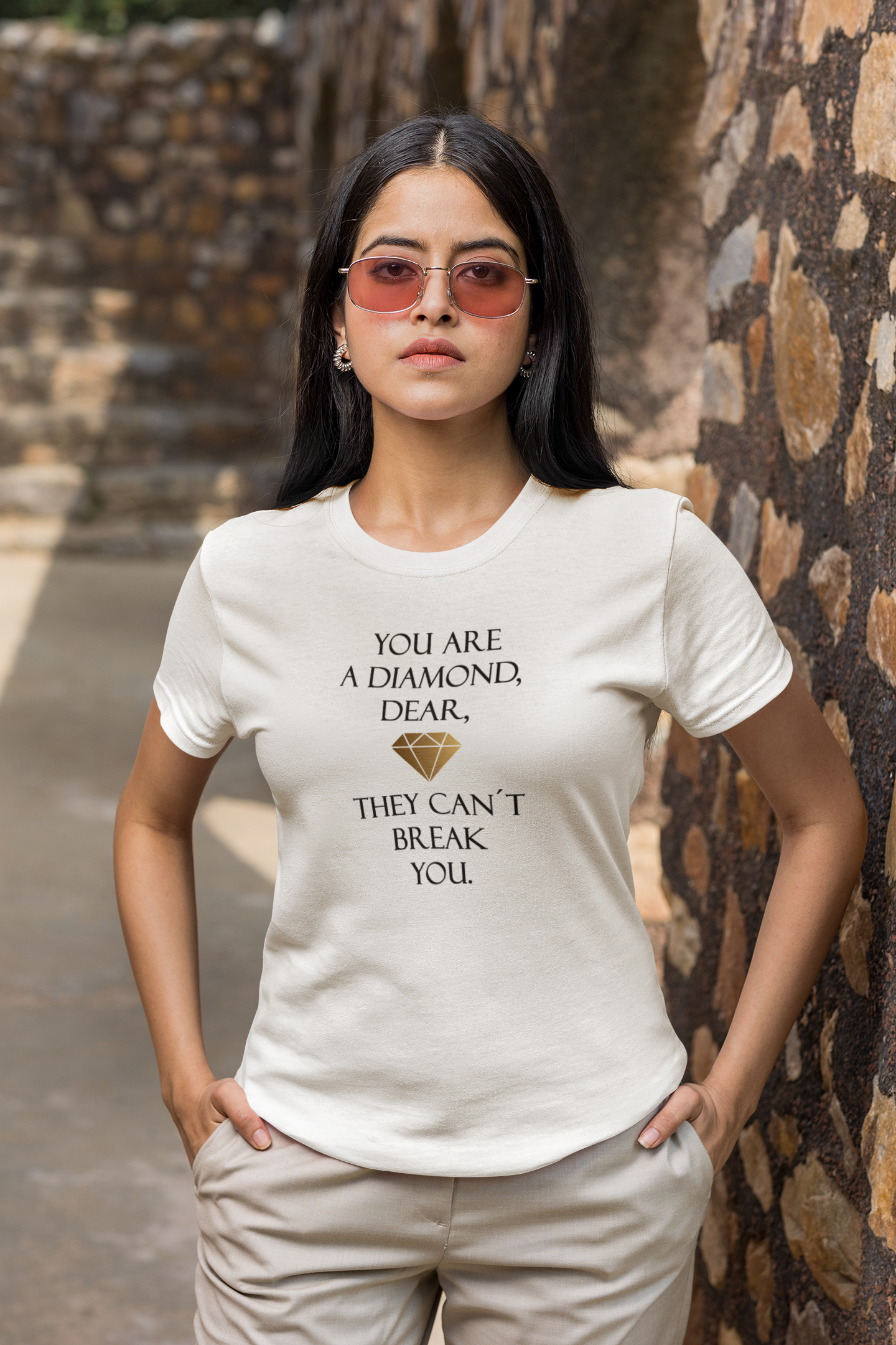 Premium Organic Shirt Women / Diamond